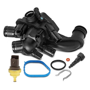 Engine Coolant Thermostat With Sensor Accessories For BMW Mini Cooper 2007-2013 - Picture 1 of 12