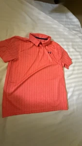 Under Armor Boys Large YLG Collared short Sleeve Polo - Picture 1 of 4