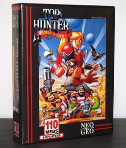 TOP HUNTER - SNK NEO GEO NGH AES ~ Roddy & Cathy CIB w/rare French manual - Picture 1 of 9