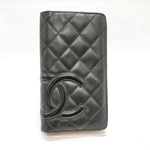Cartera Larga Chanel Cuero Negro 3972198 - Imagen 1 de 11