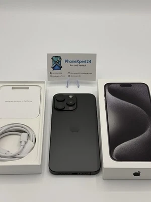 Apple iPhone 15 Pro Max - 256GB - Schwarz - Sehr Gut - BLITZVERSAND✅ - Bild 1 von 4
