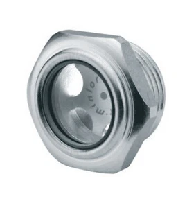 Hydraulische optische Füllstandsanzeige mit Glas, verschiedene Größen BSP, metrisch - Bild 1 von 3