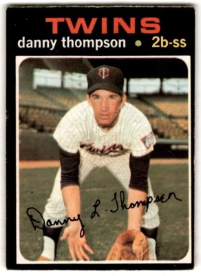 1971 O-Pee-Chee Danny Thompson Rookie #127 Minnesota Twins - Image 1 of 2