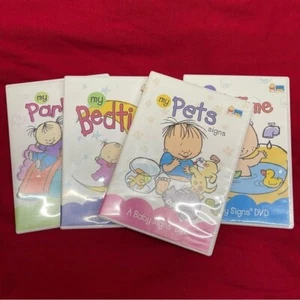 Baby Zeichen Gebärdensprache für Babys 4 Set DVD Serie ASL für Kinder - Bild 1 von 10