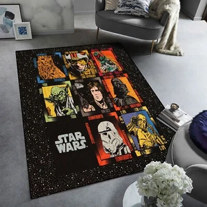 starwars rug, Darth vader Rug, Superhero Rug, Starwars Carpet, Kids room rug - Picture 1 of 4