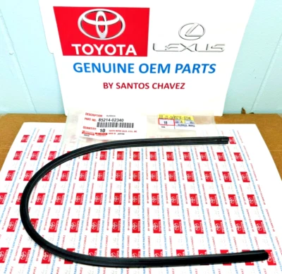 Insertos limpiaparabrisas del lado del conductor izquierdo Scion xD 2008-2014 pieza original OEM 85214-02340 Foto 1 de 4