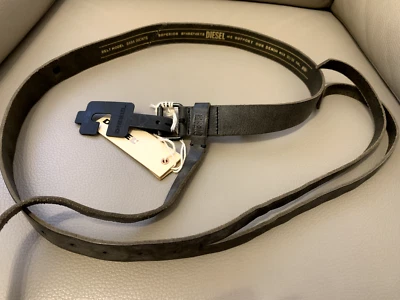 DIESEL Gürtel Echtleder Baba Ceinture braun 90/36 90 cm - Bild 1 von 4