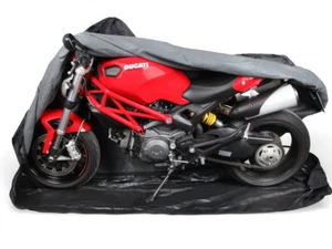 Premium Motorrad Abdeckung Cover für Sommer & Winter Abdeckplane in 600D Gr. XXL - Bild 1 von 11