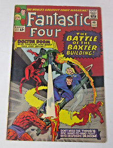 Fantastic Four #40 1965 [VG/FN] Daredevil Dr Doom Stan Lee Jack Kirby Silver Age