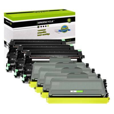 TN360 Toner & DR360 Drum Lot For Brother HL-2140 HL-2170W MFC-7340 7840W TN330 - Image 1 of 4