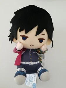 Cazador de demonios Kimetsu no Yaiba Peluche grande Giyu Tomioka 8" Bandai en mano - Imagen 1 de 8
