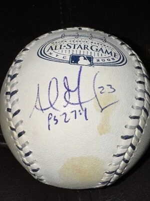 Adrián González Autografiado Firmado Oficial 2008 Juego de Estrellas Certificado de Béisbol Foto 1 de 4