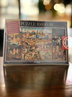 Quebra-cabeça Educa 10000 peças - O JARDIM DAS DELÍCIAS TERRENAS - BOSCH - Imagem 1 de 4