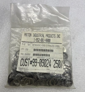 Lot of 250 5/8" 'SHI' Stainless Steel Retaining Ring OSHI-62SS 062-SS New NIB - Picture 1 of 4