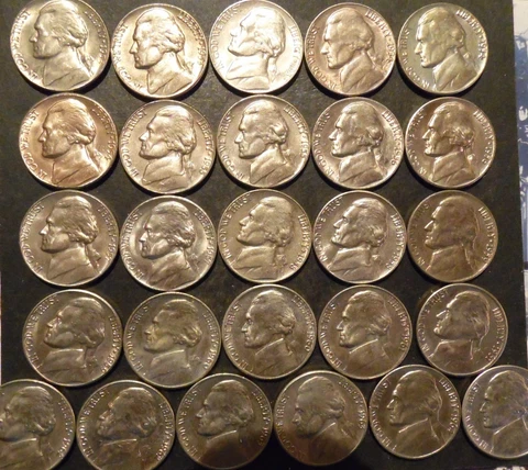 1953-PDS thru 1964-PD Jefferson Nickel Choice/Gem BU Uncirculated Date Set Cover