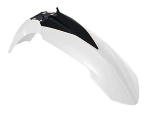 UFO Parafango Davanti Adatto An KTM SX Sx-f 07-12 EXC Exc-F Exc-R 08-13 Bianco - Foto 1 di 1