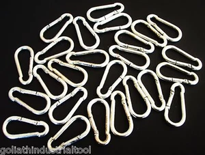25 Goliath Industrial Karabinerhaken Karabiner 1/4" 350 Pfund STÄRKE SH14 ABSCHLEPPKETTE - Bild 1 von 1