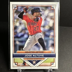 Jose Altuve 2023 Topps Flagship Collection #82 Costco Exclusive Houston Astros - Picture 1 of 2