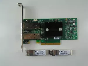 IBM 81Y9993 -2 Dual Port 10Gbe Adapter With 2 Transceiver 10Gb IBM P/N 46C3449 - Picture 1 of 4
