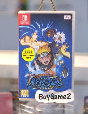 NUEVO Switch Naruto x Boruto: Ultimate Ninja Storm Connections (HK Chinese) + DLC Foto 1 de 2
