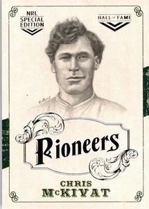 2018 CHARTER CLASS NRL Card CHRIS MCKIVAT Glory Pioneers - Picture 1 of 2