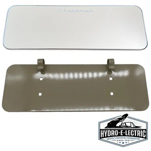 1955-1966 Chevrolet Accessory Interior Vanity Visor Mirror w/ Chevrolet Script - Picture 1 of 2
