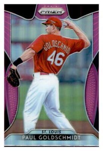 2019 Panini Prizm Pink Prizm #189 Paul Goldschmidt St. Louis Cardinals