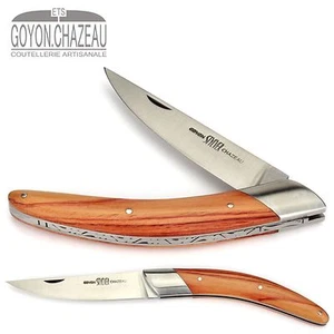 Goyon-Chazeau Thiers Stylver - Mango 12 cm - Palo de rosa - Navaja Francia - Imagen 1 de 5