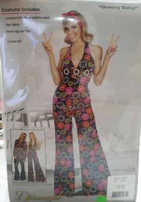 Disfraz de bebé Dreamgirl Groovy grande #814 Foto 1 de 4