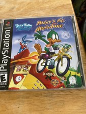 Tiny Toon Adventures Plucky's Big Adventure PlayStation PS1 (2001) w/ Manual