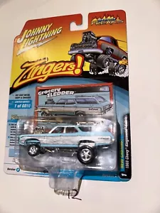 1/64 JOHNNY LIGHTNING ZINGERS 1969 CHEVY KINGSWOOD ESTATE WAGON! GROCERY SLEDDER - Picture 1 of 2