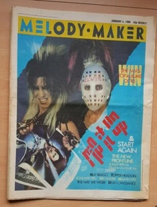 MELODY MAKER Jan 4 1986 Top Albums '85 Billy Bragg, Dee Snider, Joni Mitchell. - Picture 1 of 3