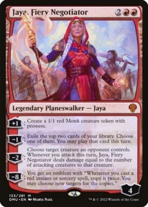 Magic The Gathering Jaya, Fiery Negotiator (133/552) Dominaria United casi nuevo lámina - Imagen 1 de 1