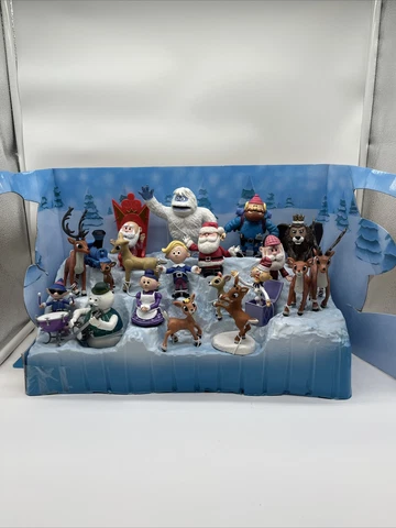 Rudolph The Red Nosed Reindeer Misfit Ultimate Figurine Collection 20 Figure Set Cover