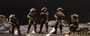 1/72 1:72 soldado Fuerzas de Defensa de Israel 5 piezas pintura a mano en stock - Imagen 1 de 4