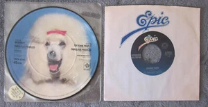 2 THE FABULOUS POODLES 7" Vinyl 45 & 7" PICTURE DISC "Workshy" "Bionic Man" MINT - Imagen 1 de 4