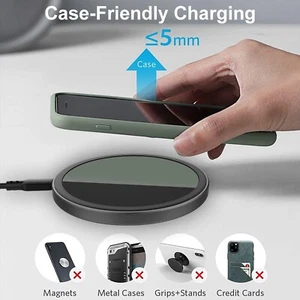 Onn. Juice onn - Almohadilla de carga inalámbrica de 7,5 W y 10 W  con indicador - Picture 1 of 8