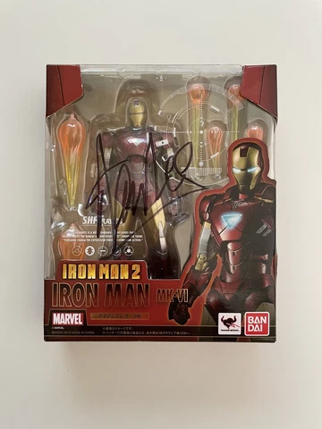 Bandai SH Figuarts Iron Man 2 Mark 6 MK VI Suit - Autographed by Stan Lee Cover