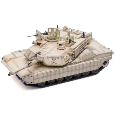 1/72 US Army M1A2 Tusk I Tank Model Diecast Military Vehicle Toy for Boys Gifts - Image 1 of 4