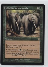 2001 Magic: Gathering - Odyssey Spanish Call of the Herd #231 0b5