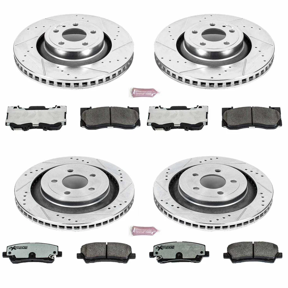 Power Stop K6805-26 1-Click Street Warrior Z26 Brake Kit for 15-18 Ford Mustang Foto 1 de 1