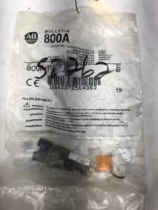 NEW SEALED ALLEN BRADLEY 800A-M2FA AMBER MOMENTARY CONTACT PUSHBUTTON - Picture 1 of 2
