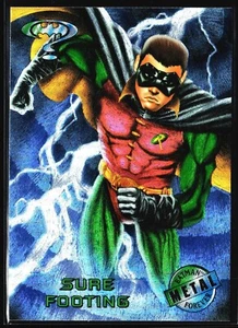 95 DC Comics Batman Forever Metal Trading Card Sure Footing #66 - Bild 1 von 2