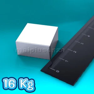 MAGNETE potente 20x20x10 mm - Calamita al neodimio - Forza di attrazione 16 Kg - Imagen 1 de 1