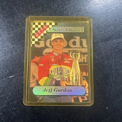 Jeff Gordon 1994 Traks Serie 1 Ganador #W8 Inserto Foto 1 de 2