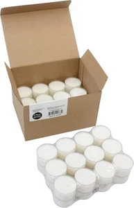 Stonebriar 48 Count White Unscented Smokeless Long Burning 48 Pack, - Picture 1 of 9