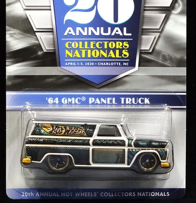 Hot Wheels 64 1964 GMC Panel Truck 2020 Nationals Convention Dinner Car /04000 - Image 1 of 4