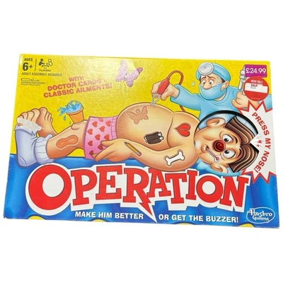 Operation Board Game – Brand New - Hasbro Gaming – Classic Kids Family Game - Image 1 of 2