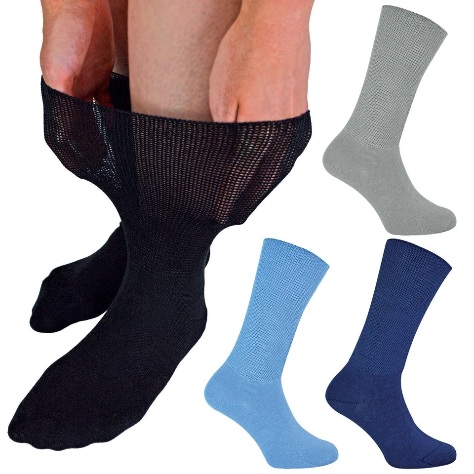 Dr.Socks - Oedema Extra Wide Bamboo Diabetic Socks For Men & Women - Image 1 of 1