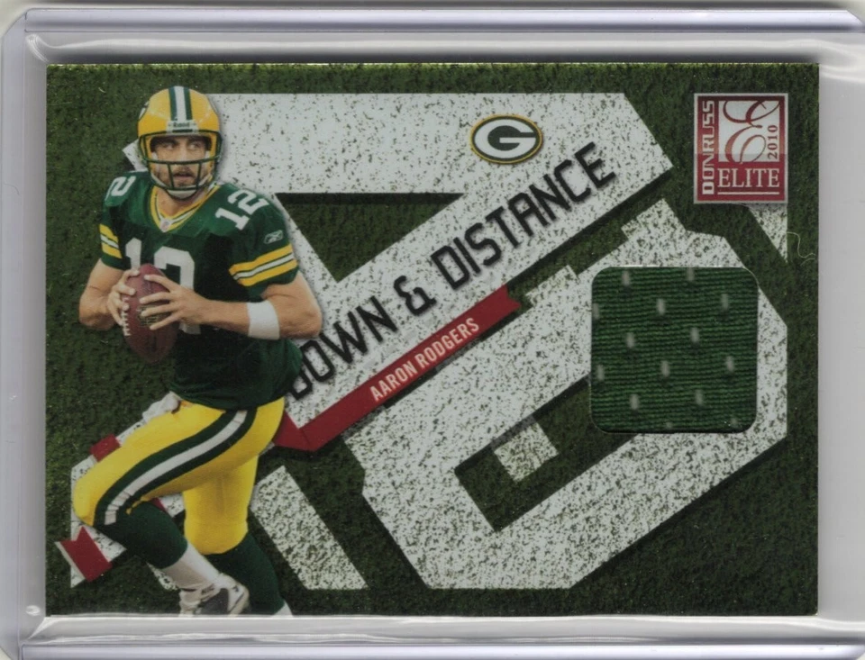 Camiseta Panini Donruss Elite 2010 Aaron Rodgers 44/299 Foto 1 de 1